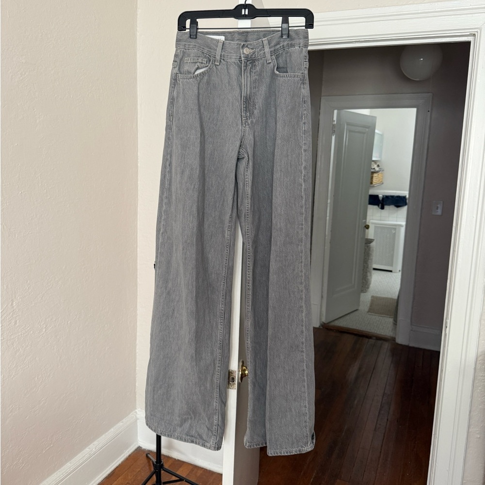Grey Baggy Jeans - image 1